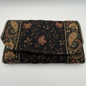 Vera Bradley Black Walnut Fall 99 Crossbody *missing strap*